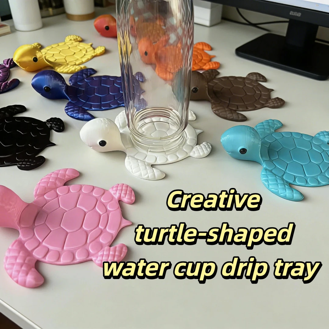 

Креативная сушилка для чашек в форме черепахи, совместимая с различными чашками, практичная и декоративная, для домашнего декора, кухонные аксессуары