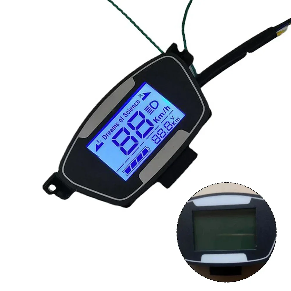 Ebike Scooter LCD Display Motor Speedmeter Screen Electric Bike 48-72V E-Bike Motorcycle Control Panel Display High Quality
