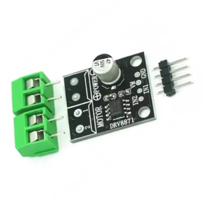 ABLJ 6X DRV8871 H-Bridge Brushed DC Motor Driver Breakout Board PWM Control 3.6A Max Internal Current Sense 6.5V To 45V