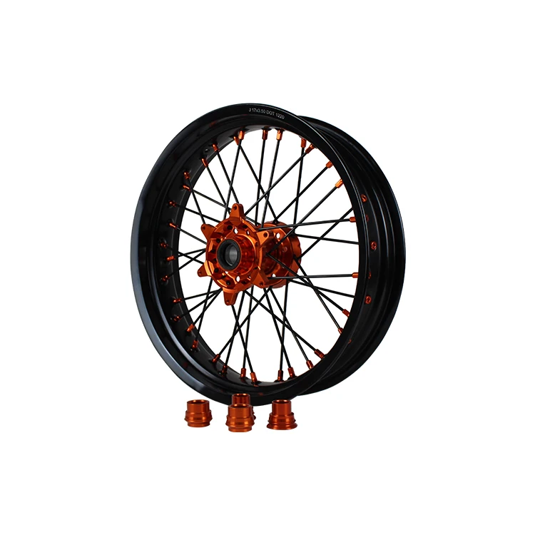 Hot selling：Recommend Fit SXF 2019 Years 17/16 Front Wheel Supermotard Dirt Bike Wheels