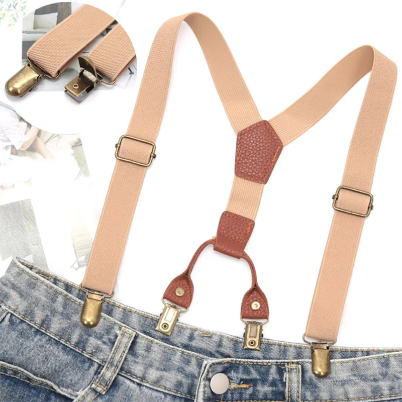 

Colorful Kids Elastic Suspenders Y-Back Braces Child for Boy Girl Adjustable Straps for Party Suit Skirt Accessories Gift