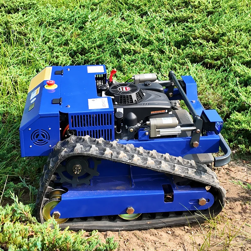 Aangepaste multifunctionele grasmaaier - afstandsbediening dorsvlegelmaaier voor gebruik in de landbouwtuin