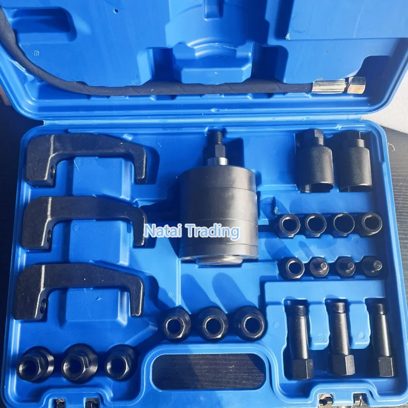 New! 24pcs Pneumatic Puller Diesel Injector Removal Tool Pull Out Injector Nozzle Extractor Auto Repair Tool