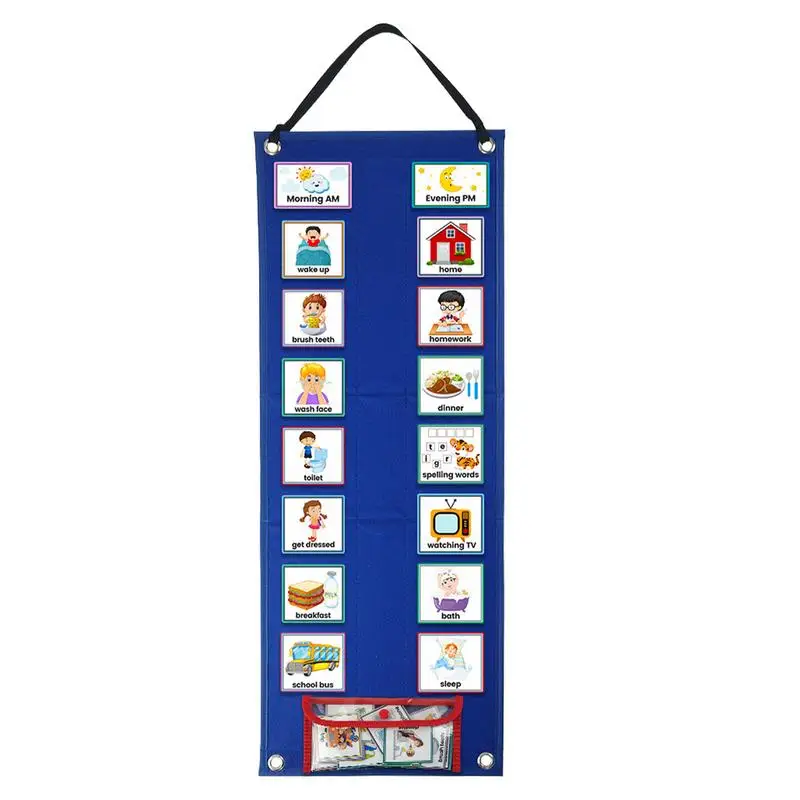 

70 Pieces Kids Visual Schedule Daily Routine Cards Home Chore Chart Good Habits Training Games for Kids Toys