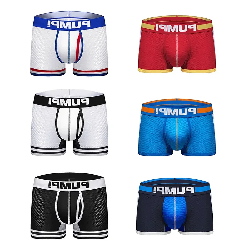 6Pcs New Arrival Underwear Men Boxer Homme Modal Mens Underwear Boxershorts Men Boxers Sexy Boxer Shorts slip