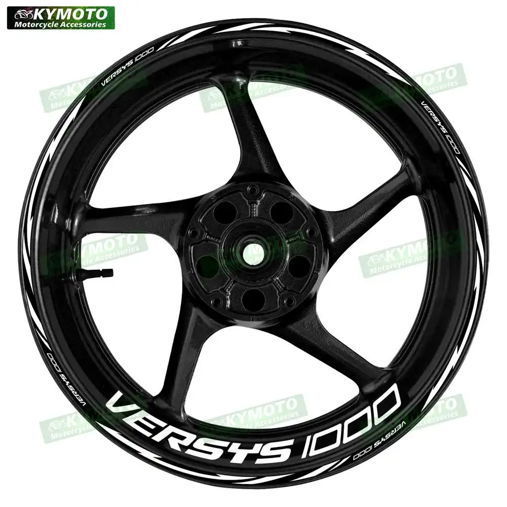 

Reflective Motorcycle Wheel Sticker Hub Decal Rim Decorative Stripe 17 Inch Fairing Accessories for VERSYS 1000 VERSYS1000
