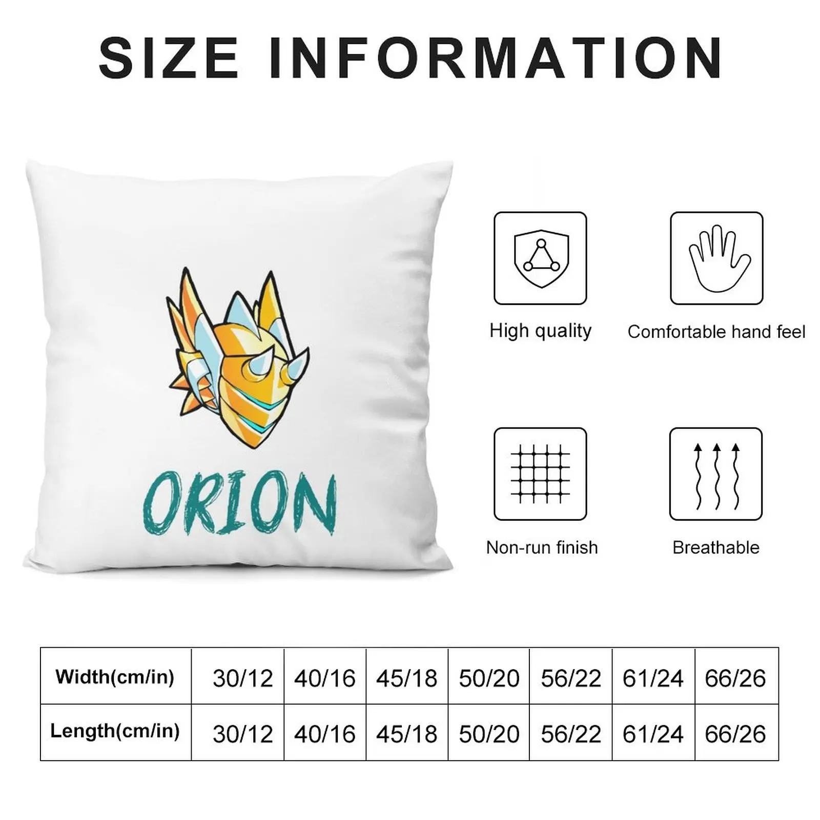 brawlhalla orion Throw Pillow Sofa Cushion Cover Anime pillow