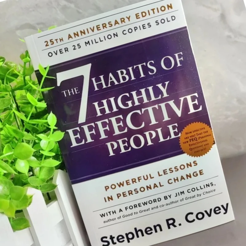 

The 7 Habits of Highly Effective People By Stephen R. Covey in English Original Professional Management Reading Book