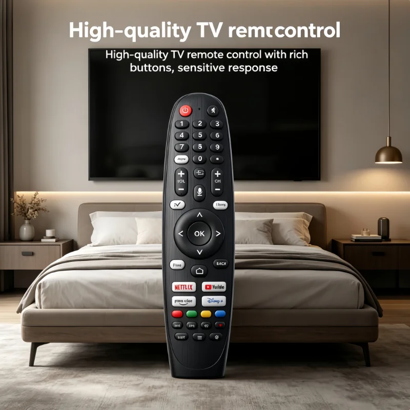 

IR Remote Control Replacement for CAIXUN Smart TV, Brand New Spare Accessory, No Voice, Sensitive Response