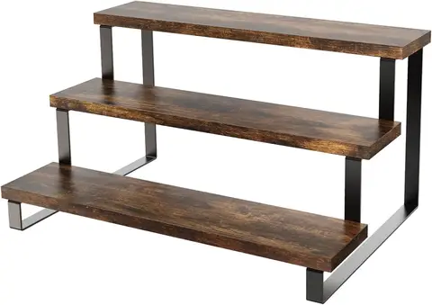 8 best sales लकड़ी का प्रदर्शन स्टैंड - №2