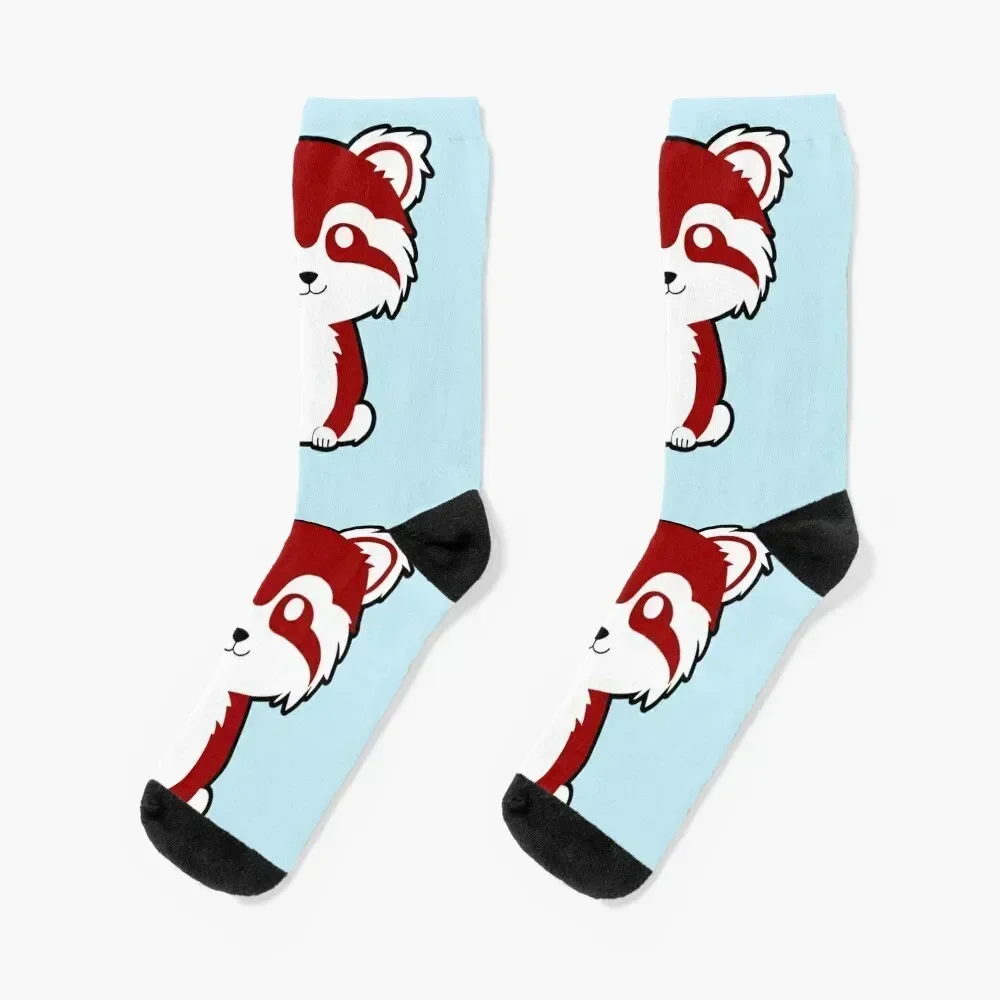 Happy Red Panda - Blue Socks summer anti-slip hiking Crossfit Male Socks Women's