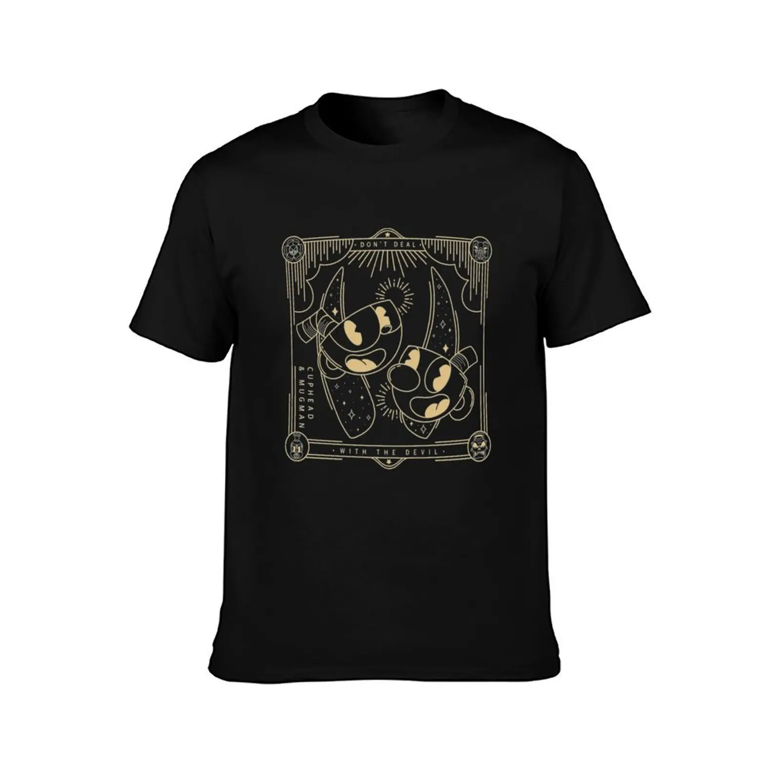 Devil T-Shirt Casual Pattern Print Tee Shirt T-Shirt
