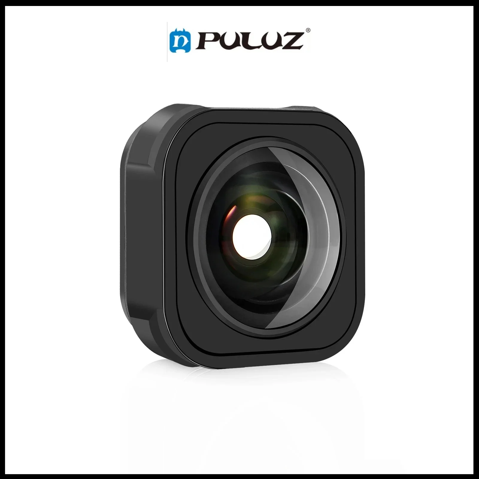 Lente gran angular PULUZ Max Mod para GoPro Hero13 Black/ Hero12 Black/ HERO11 Black/ HERO10 Black/ HERO9 Lente gran angular negra