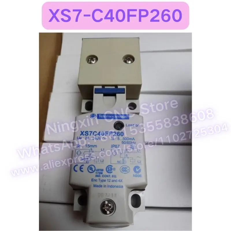 

Brand New XS7-C40FP260 proximity switch Fast delivery