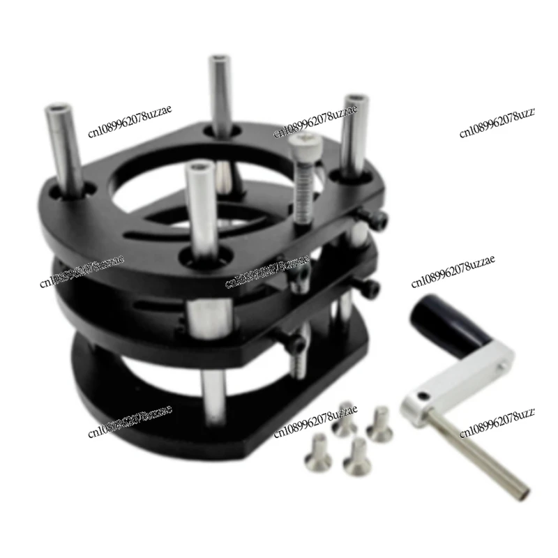 Flip-chip Lifting Base, Bakelite Milling, Small  Machine Lifting Table, Slotted and Tenon Trimming Chamfered Table