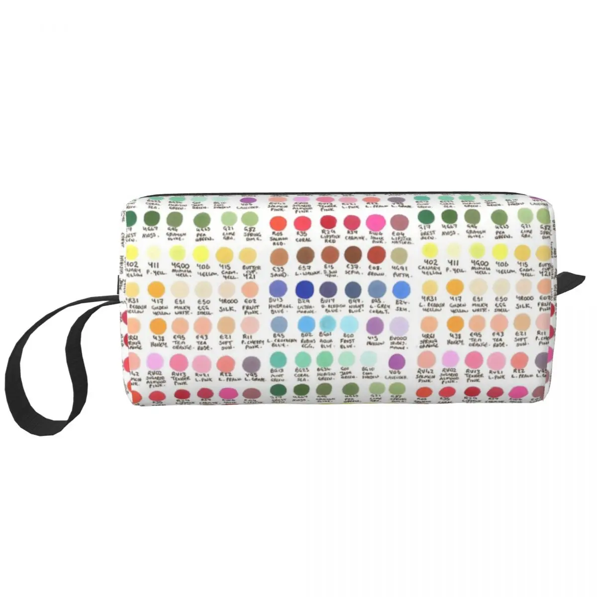 Stephs Marker Swatches! Makeup Bag Cosmetic Organizer Storage Dopp Kit Toiletry Cosmetic Bag for Women Beauty Travel Pencil Case