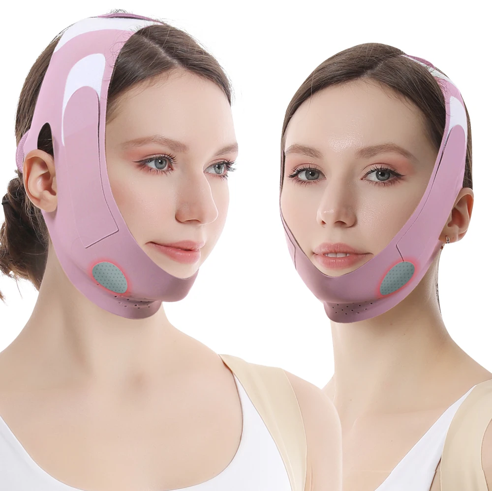 مرونة الوجه التخسيس ضمادة الخامس خط الوجه المشكل النساء الذقن الخد الجرافين رفع حزام الوجه مكافحة العناية بالوجه أدوات ضئيلة #4