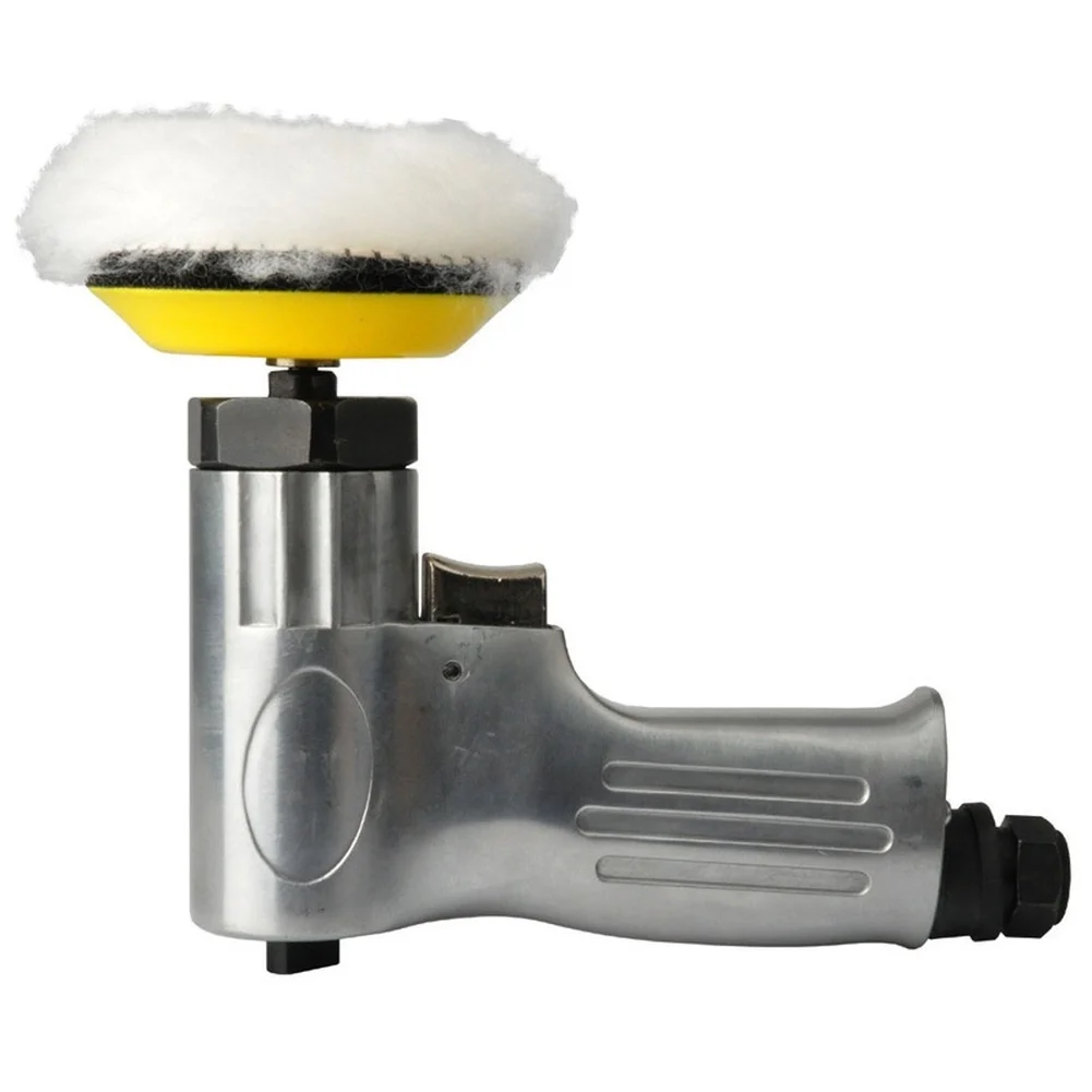 3 Inch Air Sander Polishing Machine With Sanding Pad 2000 RPM Pneumatic Orbital Sander For Metal Wood For Surface Finishing Tool
