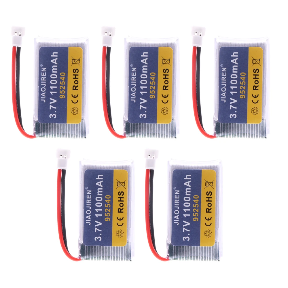 Upgraded 3.7V 1100mAh Lipo Battery 952540 For Syma X5 X5C X5C-1 X5S X5SW X5SC V931 H5C CX-30 CX-30W RC Quadcopter toys Parts