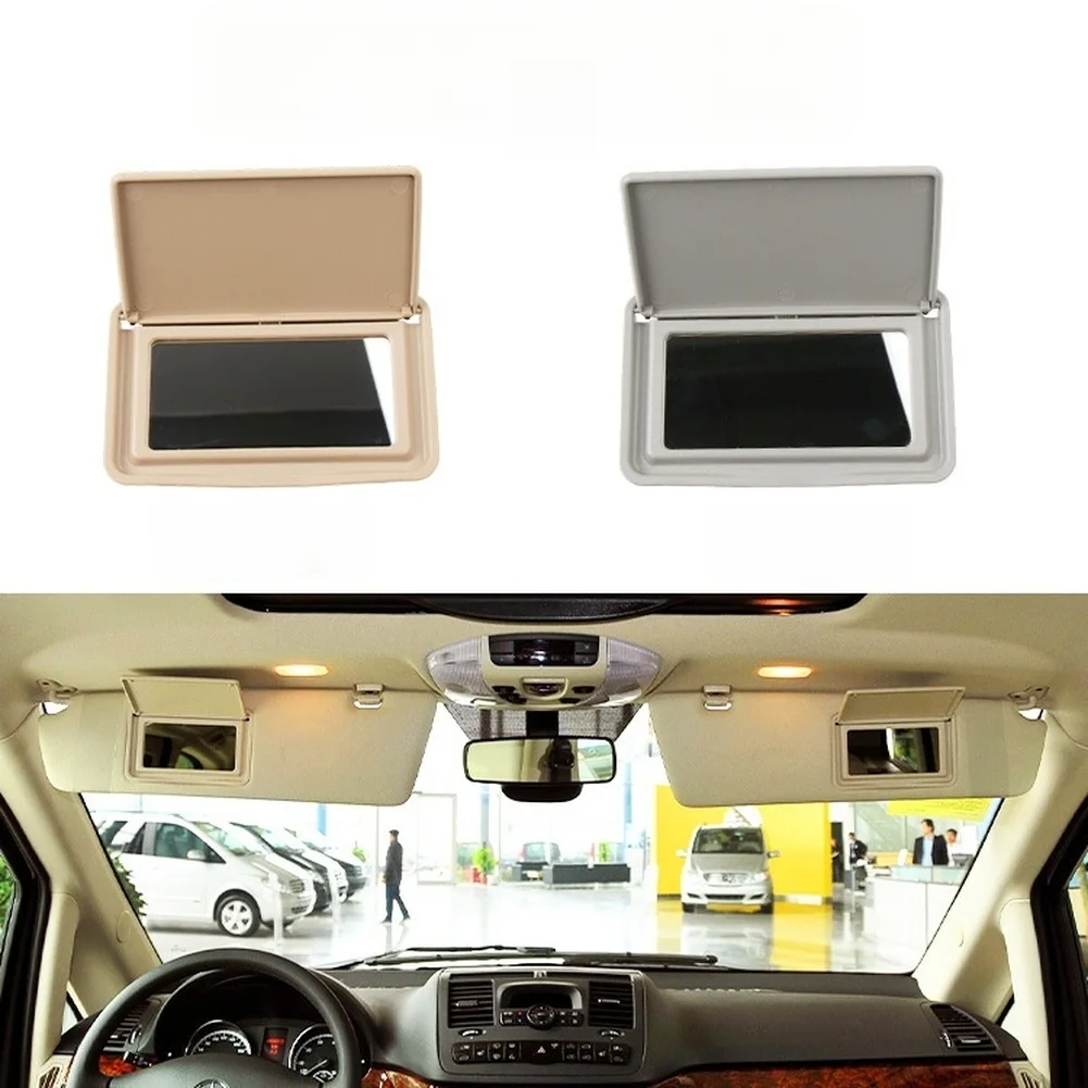 Sun Visor 21081025107D84 Makeup Mirror L/R For Mercedes C-Class W202 1993-2000 For E-Class W210 1995-2002 SunVisor Makeup Mirror