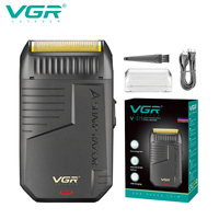 VGR Razor Rechargeable Razor Professional Beard Trimmer Electric Trimmer Reciprocating Shaver Finishing Shaver for Man V-375