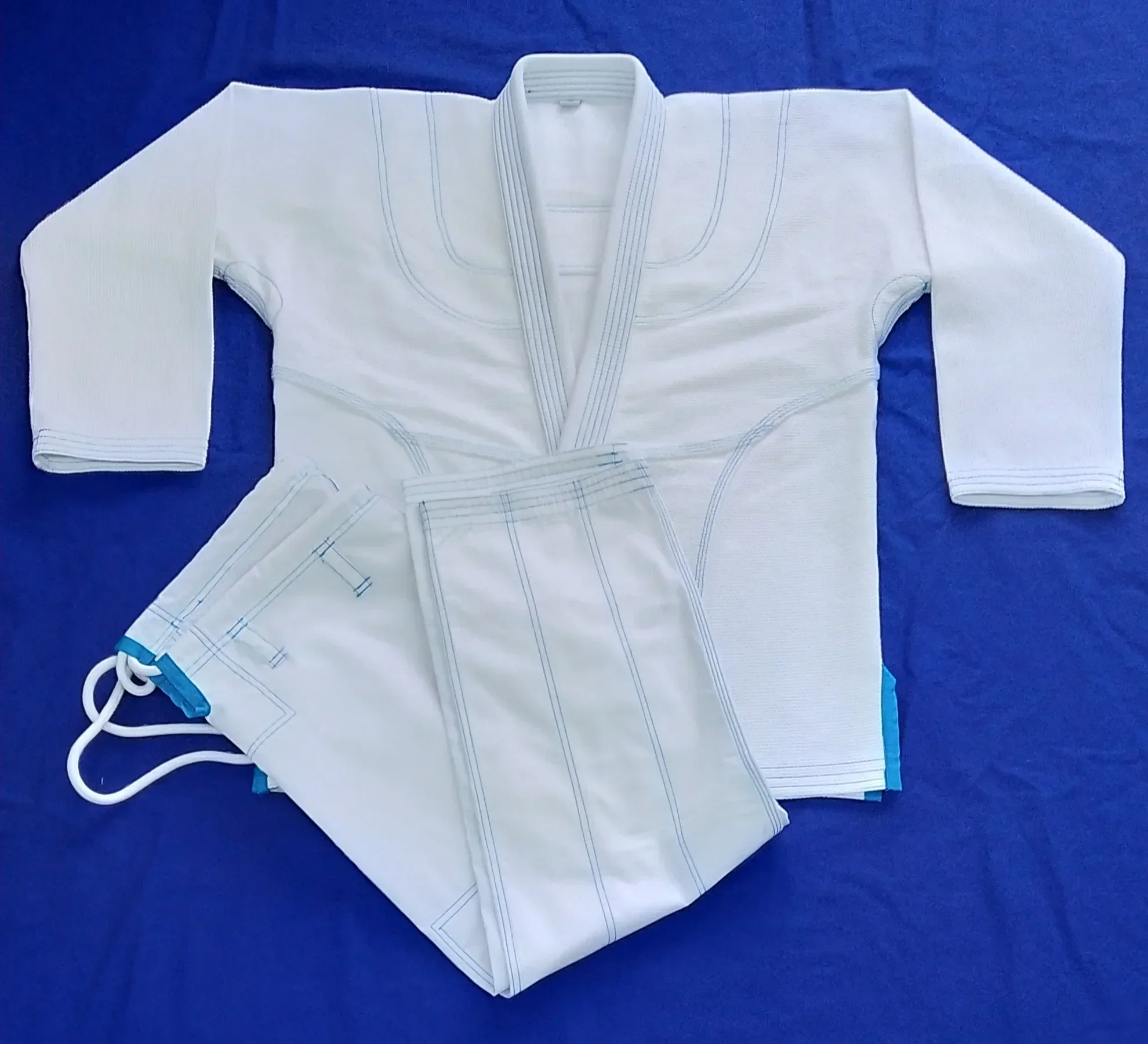 Professional Brazilian Jiu Jitsu BBJ GI Training Clothing Black White for Adult Child Man Woman