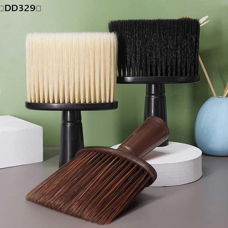 1 Stück Haarreinigungsbürste, professionelle weiche Bürste für Nacken und Gesicht, Friseur-Haarreinigungsbürste für Bart〔DD329〕
