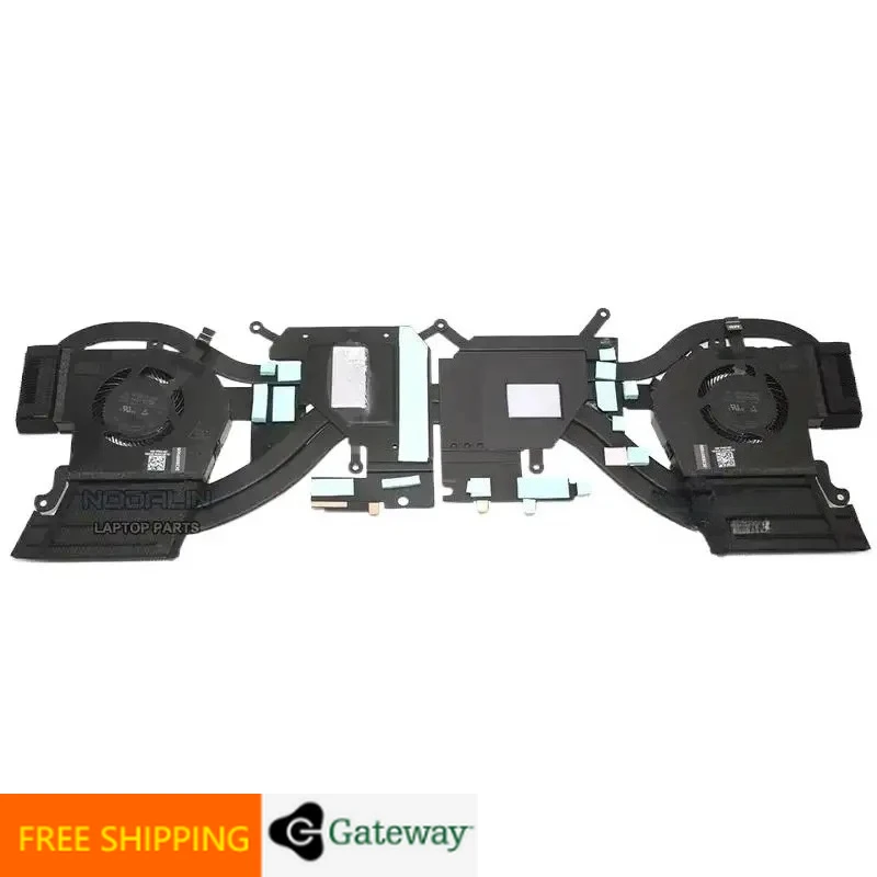 

GATE NR5P3 0NR5P3 New CPU Cooler Heatsink Fan 9Pin For Alienware X14 0N2MWW 0005GP