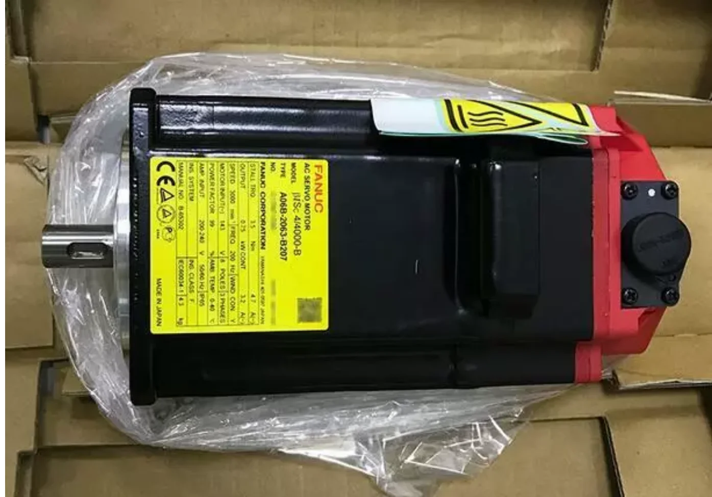 

A06B-2063-B207 New Fanuc AC Servo Motor 12 Months Warranty A06B 2063 B207