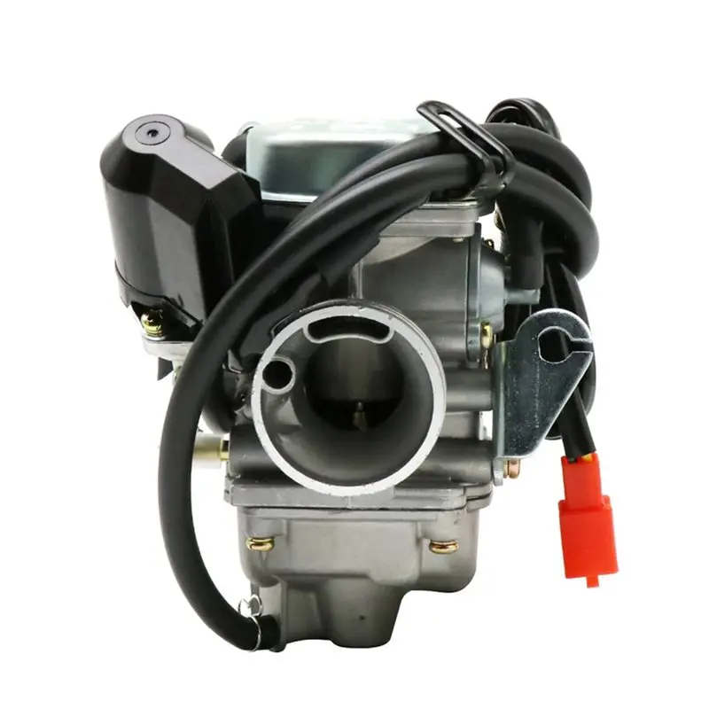 Карбюратор 24 мм PD24J для 4-тактных двигателей GY6 125cc 150cc, для квадроциклов, картов, скутеров, мопедов QMJ/QMI157 QMJ/QMI152