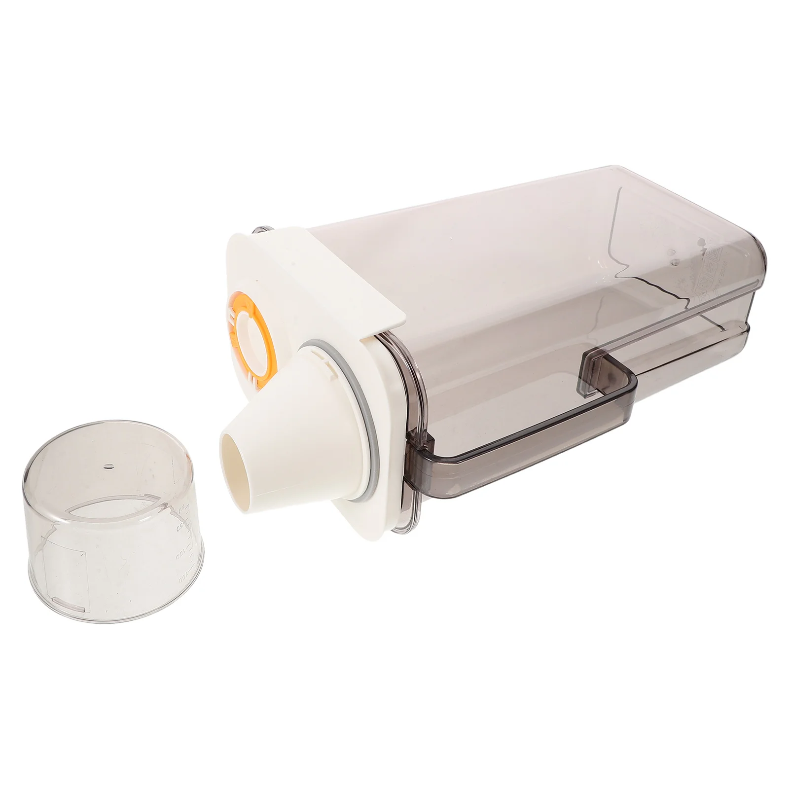 

Clear Reusable Laundry Detergent Dispenser 13.91x6.17inch Transparent Liquid Storage Container Leakproof Pouring Spout for Home