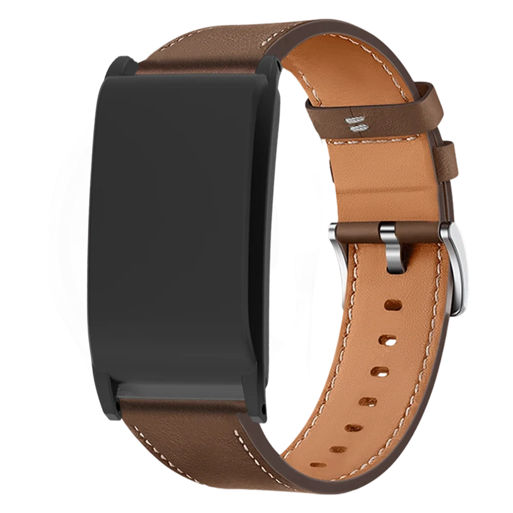 2PC Leather Band + PC Protective Frame for Whoop 5.0 MG 4.0 Bussiness Fashion Wrist Band for Whoop MG/5.0 Men Women Watch Strap