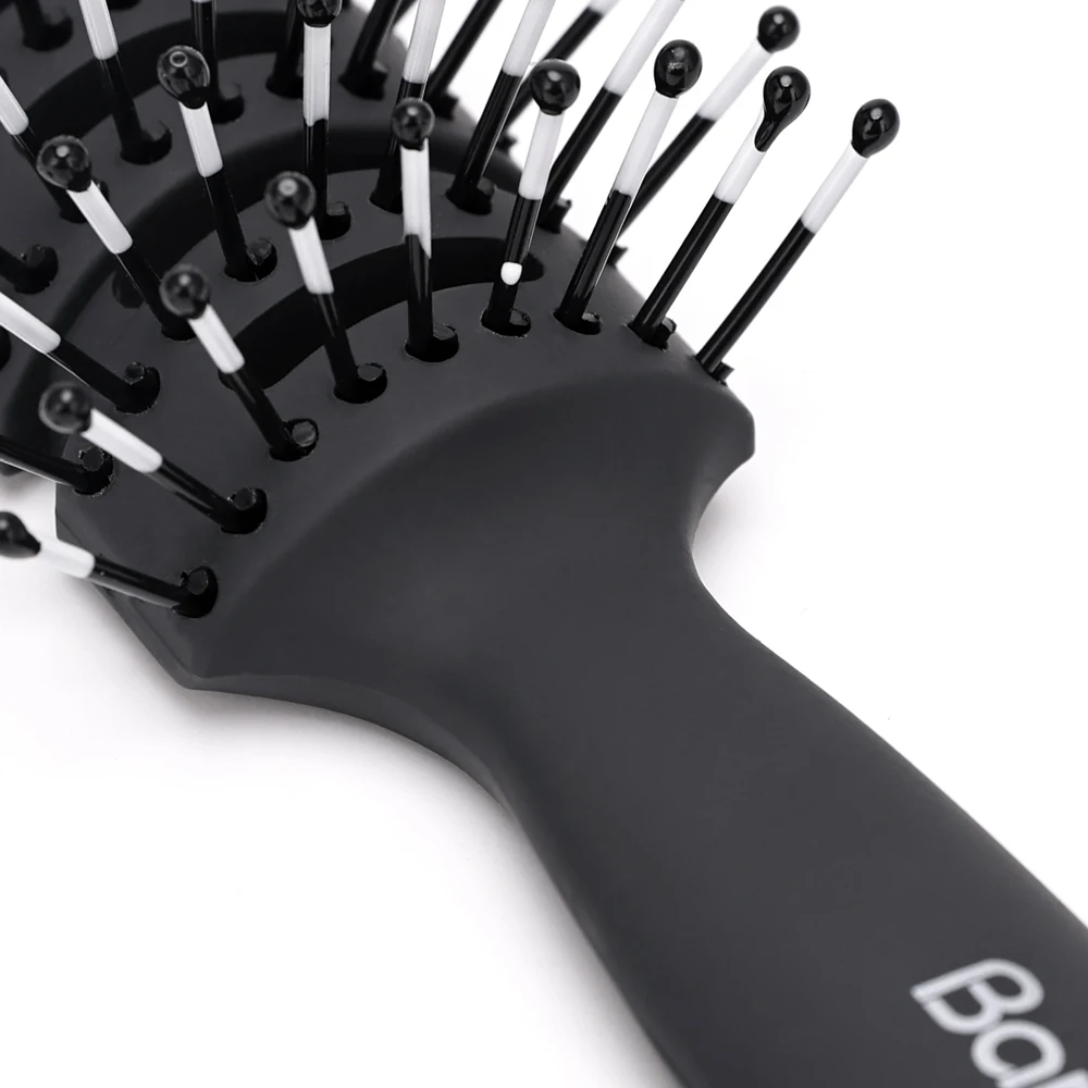 Professioneller Skelettkamm für Barbier - Fischgrätenform Haarbürste zum Haarefärben, Friseurwerkzeug und Barbershop Zubehör – Detail 5
