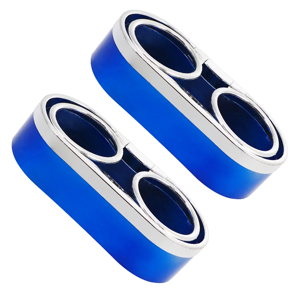 

2 Pcs Cup Holder Car Drink Bottle Telephone Organizer Vehicle Abs Auto Dual for Beverage