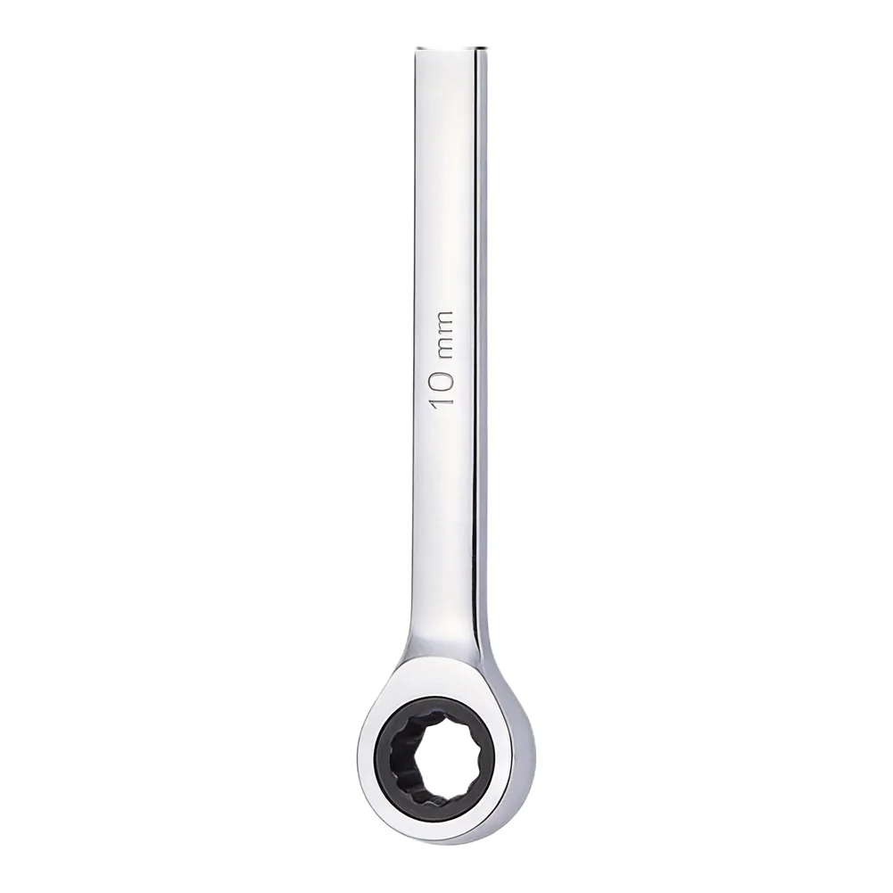 72-Tooth Ratchet Wrench For Confined Spaces 8mm, 10mm, 12mm, 13mm, 14mm, 16mm, 17mm, 19mm, 22mm optional Increases Efficiency 50