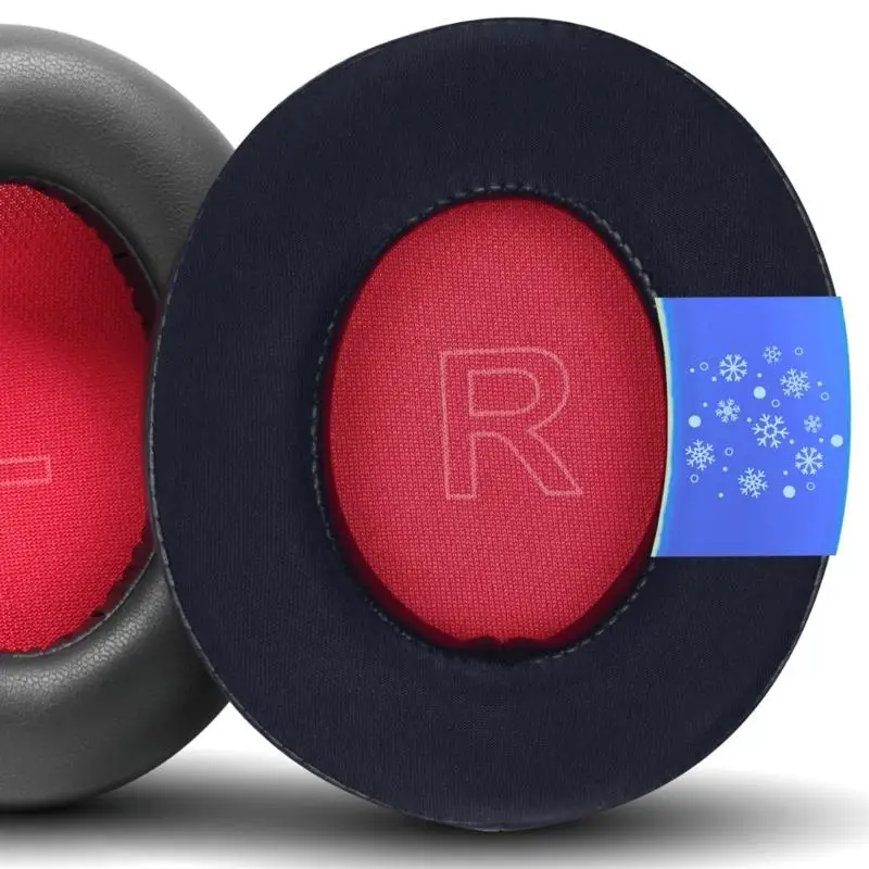 R53C Oval Replacement Ear Cushions Compatible for Life 2NEO/LifeQ10, 1Pair Earmuff for Home Music and Study Use