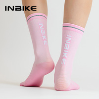INBIKE Women Compression Running Socks Moisture Wicking Work Hiking Basketball Sport Socks Support for Athletic Cycle for Women