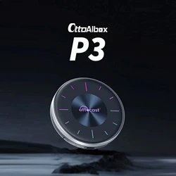OTTOCAST PICASOU 3 CarPlay AI Box Wireless Android Auto TV Box for HDMI for Toyota Kia Hyundai VW for Netflix Car Accessories