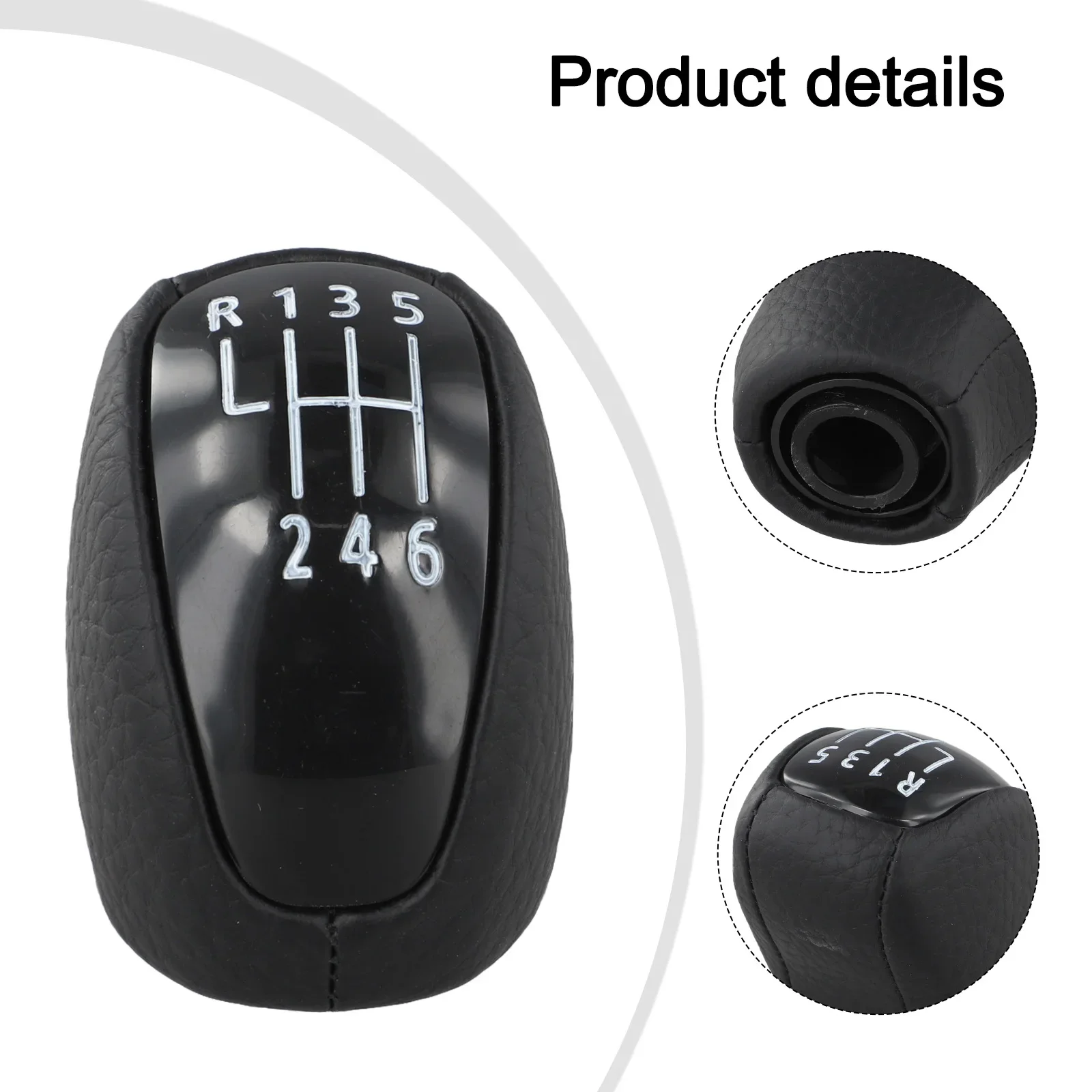 

ABS Shift Knob Gear Shift Knob Driving Comfort Car Interior Upgrade High Universality Gear Shift Knob Long-Lasting Performance