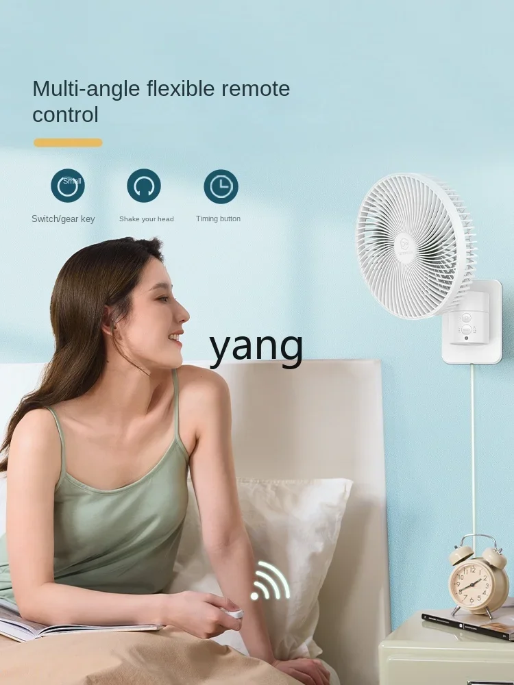 L'm'm-Ventilateur Mural pour Cuisine et Toilettes, Vent de Bain Muet