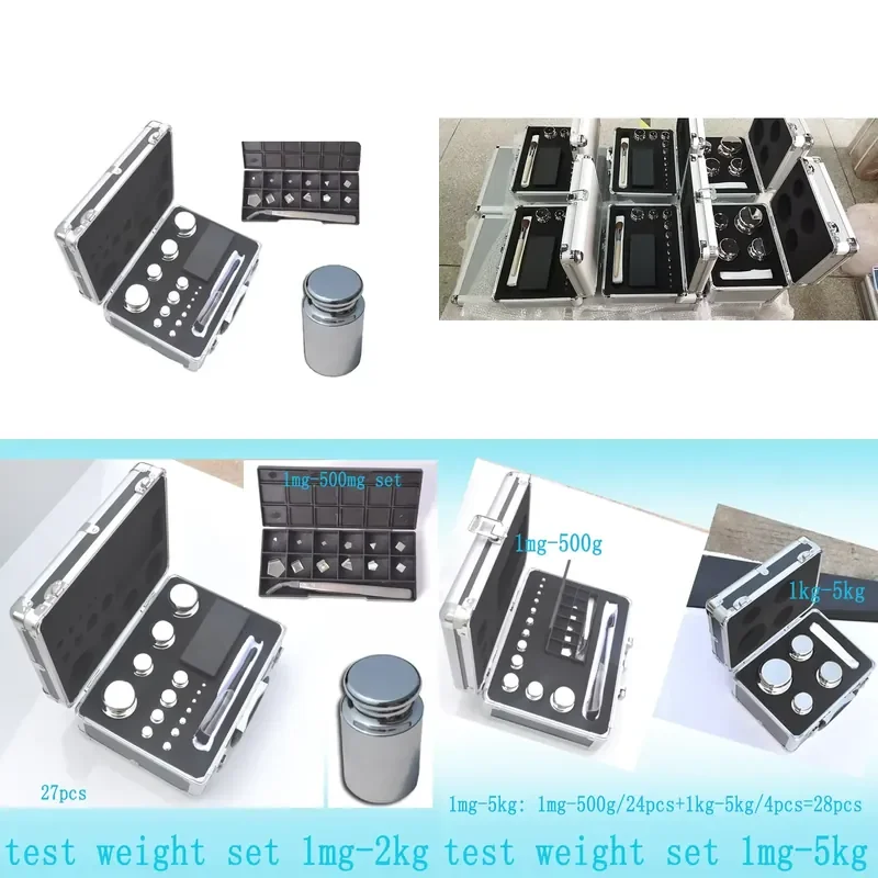 E1 E2 F1 F2 M1 Non-magnetic stainless steel scale calibration weight group standard calibration weight mass
