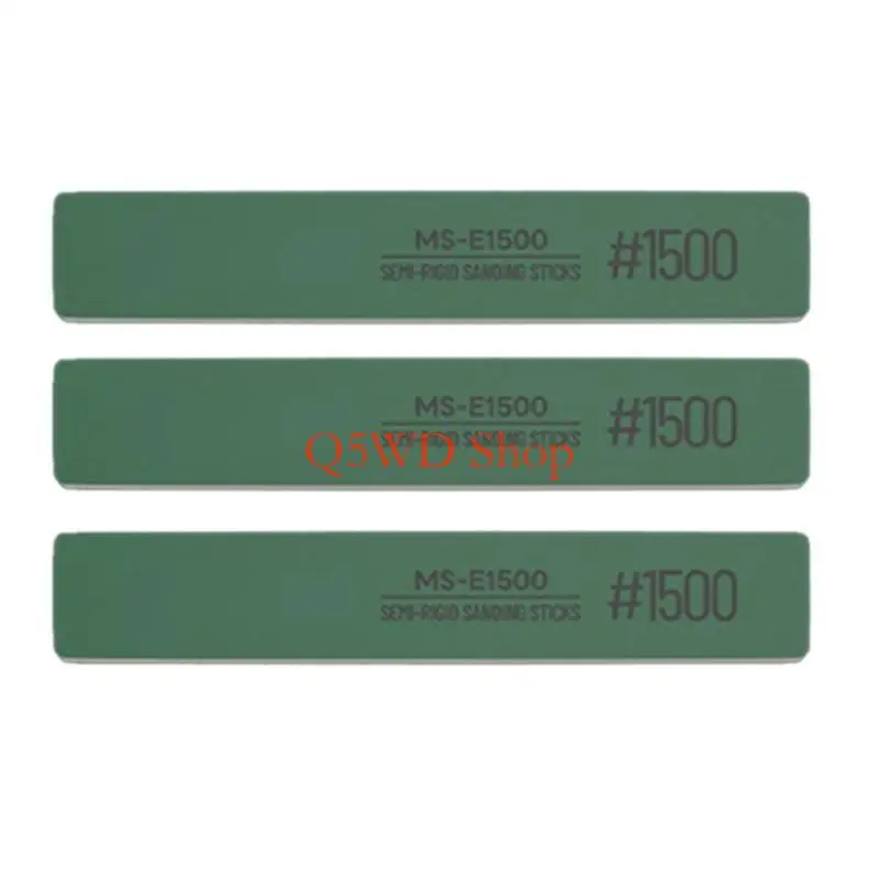 Q5WD 3Pcs Sanding Sticks for Plastic Models Polishing Metal Sanding Tool