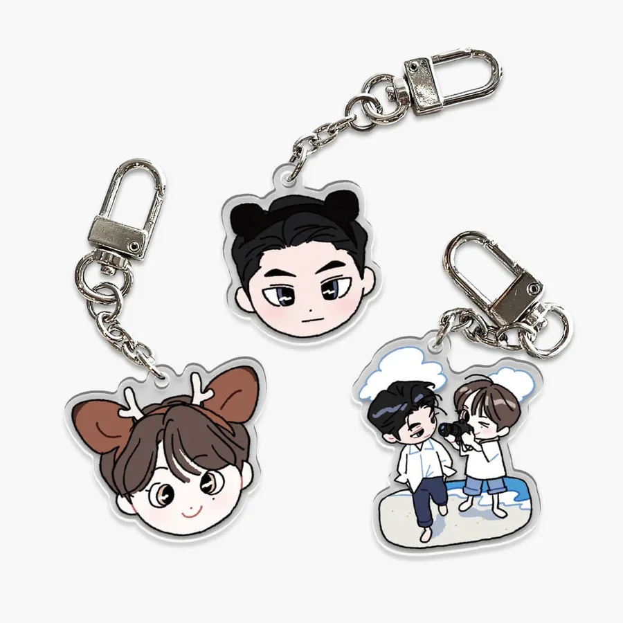 2024 New Arrival Official Korean Manga Limited Run Collection Keychain