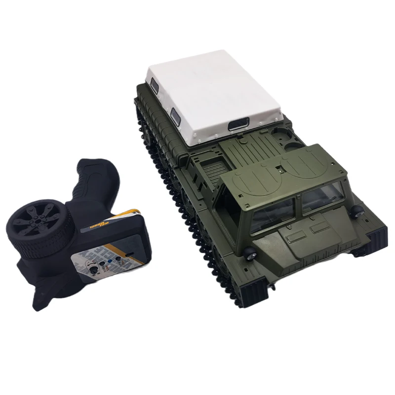 WPL E-1 RC Tank Toy 2.4G Super RC Car 4WD Crawler tracked remote control vehicle charger battle boy toys for kids children Gifts