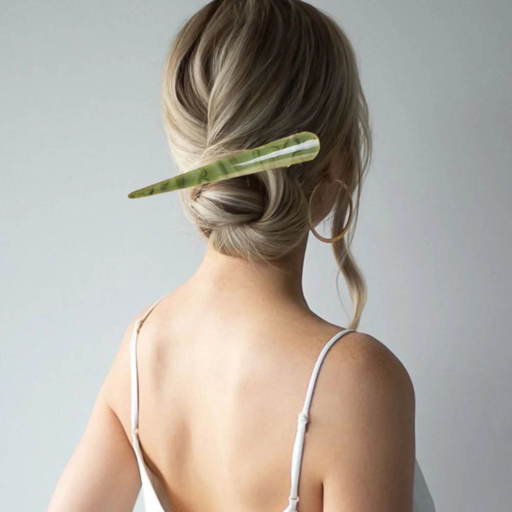 

1Pcs Vintage Duckbill Clip Delicate Acetate Hairpin Alligator Clip Elegant Hair Accessory for Daily Party Looks