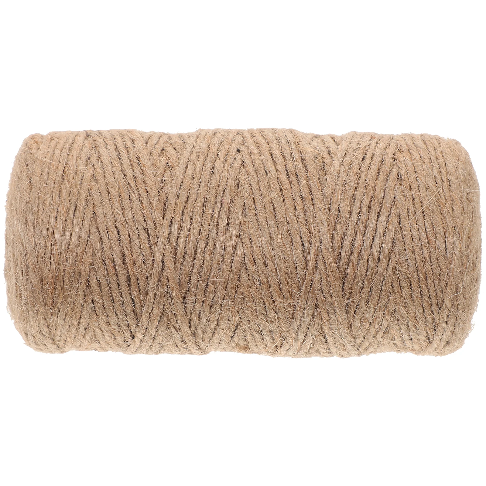 

100M 3 Strand Natural Jute Rope Gift Packaging Twine Decorative String for Crafts Wedding Christmas Garden Plant Binding