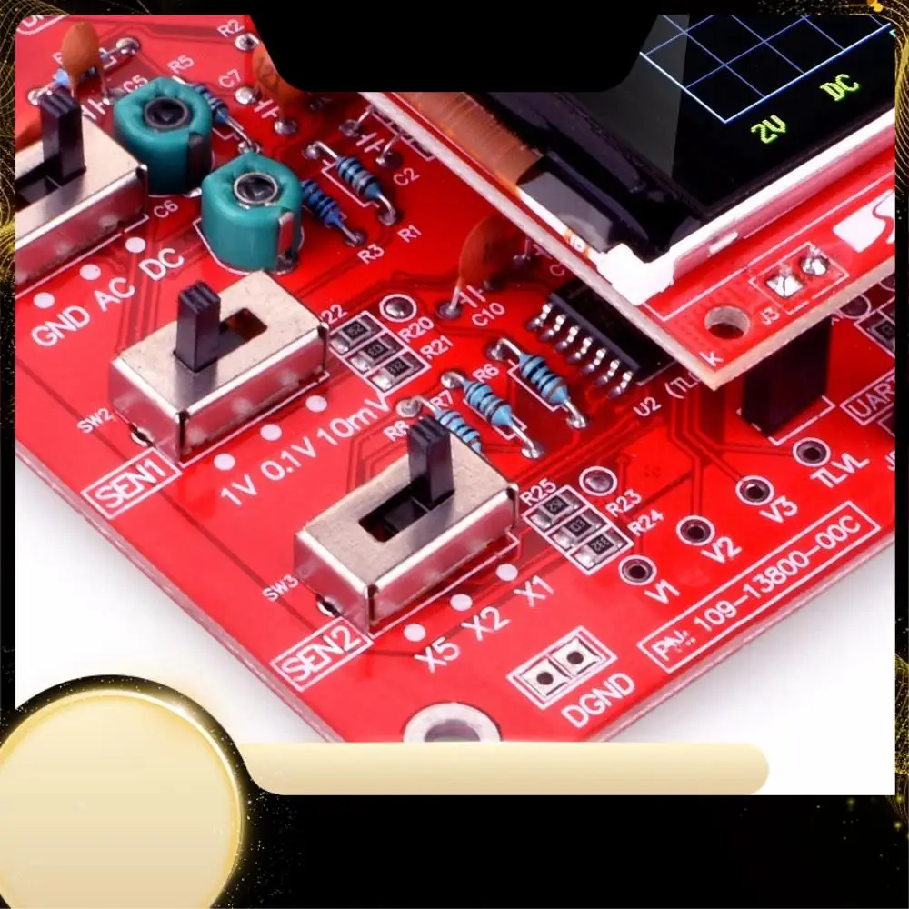 

DSO138 Oscilloscope Digital Assembled TFT With Probe Alligator Test Clip For Arduino ARM Detection Development Board