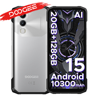 Doogee Blade20 Rugged Phone Android 15 Gemini Ai 10300Mah Battery 6.6'' Hd+ Display 4Gb 128Gb Global Version Ai Smart Phone Nfc
