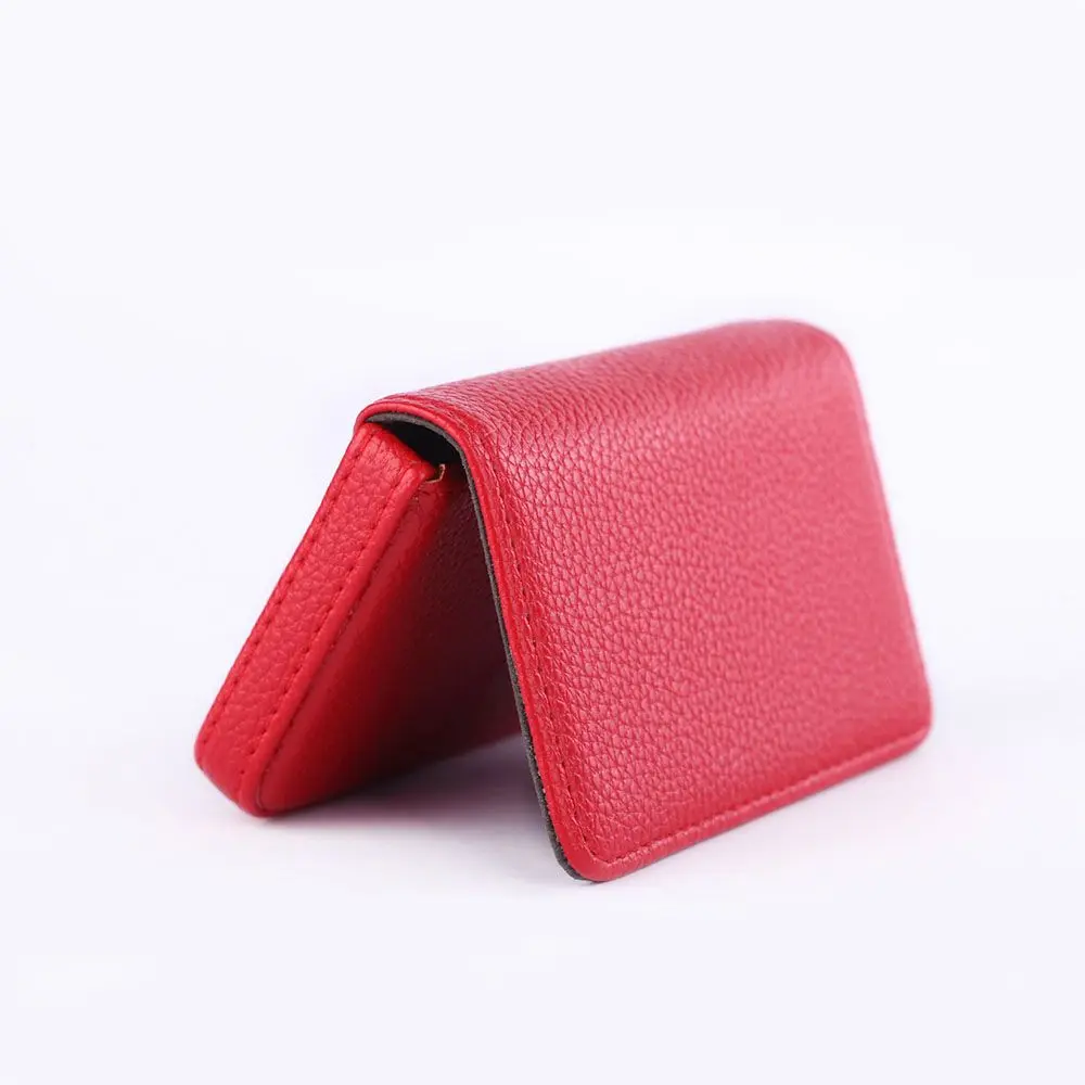 Fashion Woman Holder Wallets & Holders PU Leather Creative Money Clips Wallet Card Holder Business Card