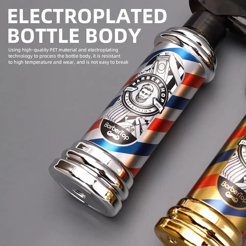 Portable Salon Barber Water Sprayer Retro Hairdressing Spray Bottle Refillable Bottles Continuous Mist Watering Can